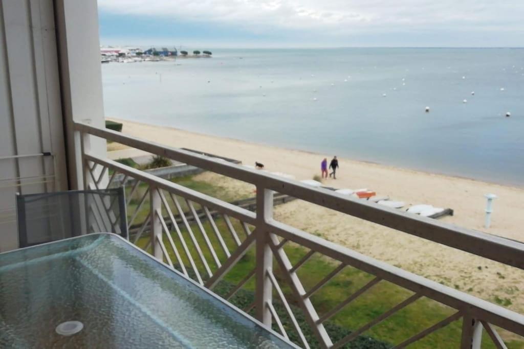T2 1Ere Ligne Loggia Vue Mer 180 ° Parking Arcachon Ngoại thất bức ảnh