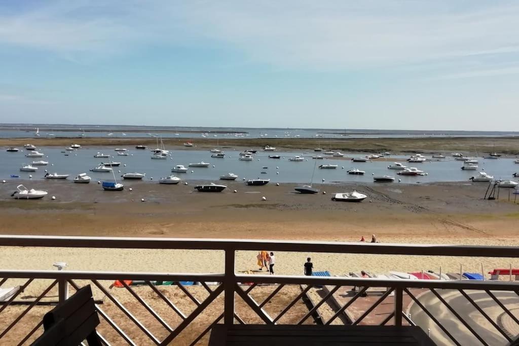 T2 1Ere Ligne Loggia Vue Mer 180 ° Parking Arcachon Ngoại thất bức ảnh